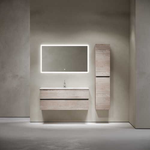 Тумба под раковину Sancos Urban UR120-1EG 119х45х55 подвесная цвет дуб галифакс натуральный - фото 2